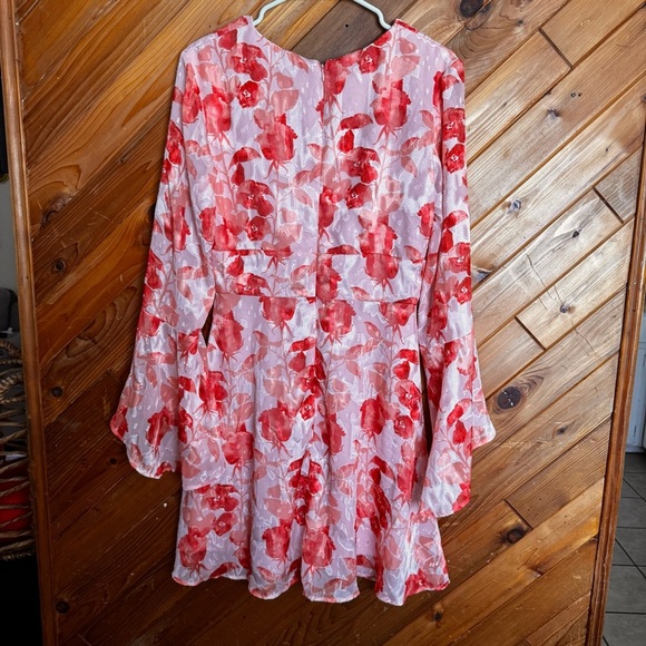 Anthropologie Hutch Amora Burnout Mini Dress Size 6 - Picture 8 of 9